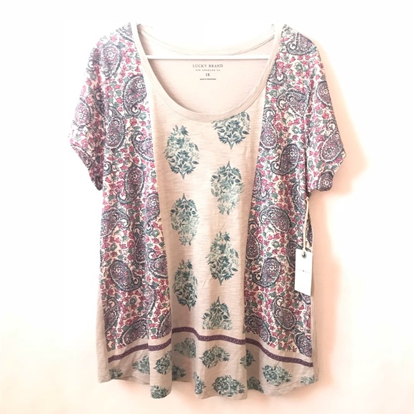 Lucky Brand Tops - Lucky Brand NWT | Floral Top